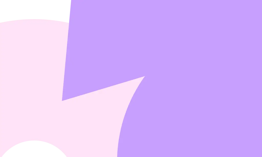 pink and lilac shapes used as a visual asset